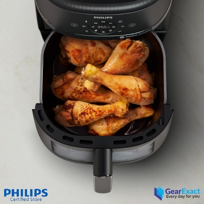 Picture of Philips NA230/00 Airfryer 2000 Series with Cooking Window ( Black )