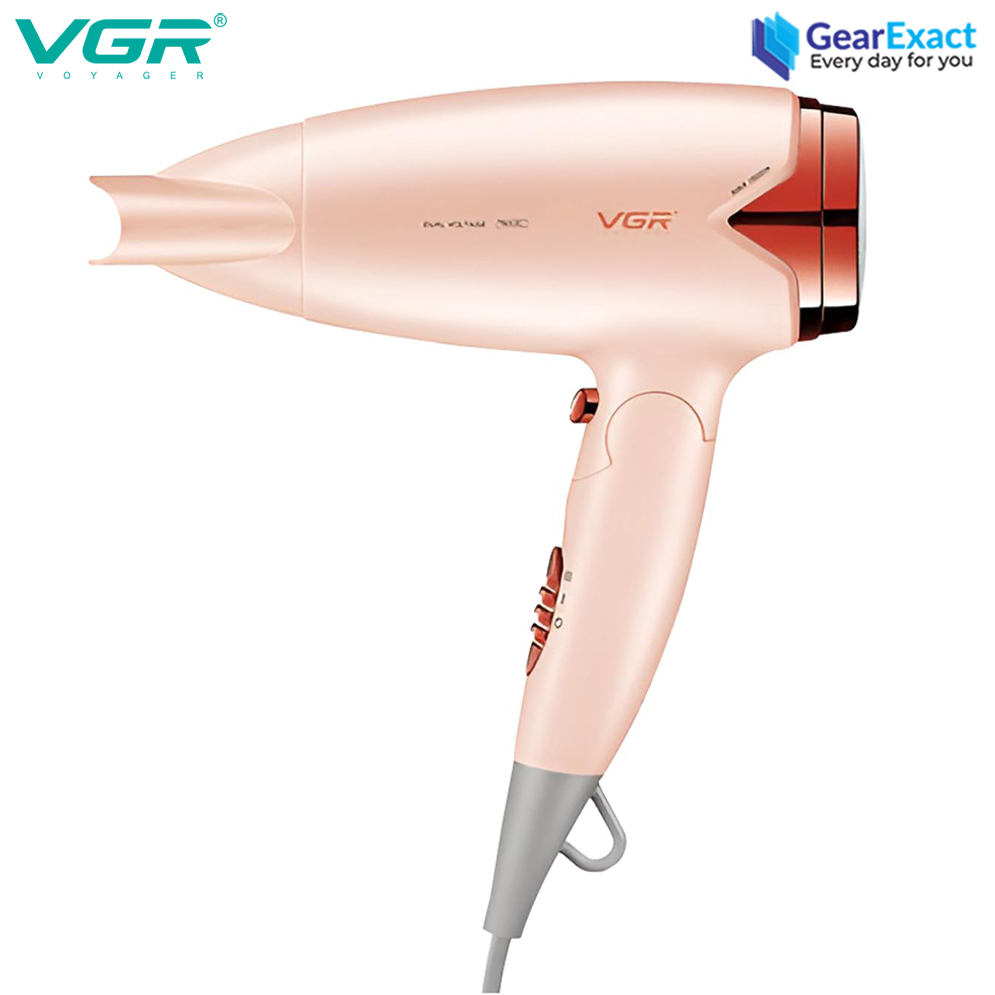 Picture of VGR V-428 Essential DryCare Compact Foldable Hair Dryer for Women ( Pink )