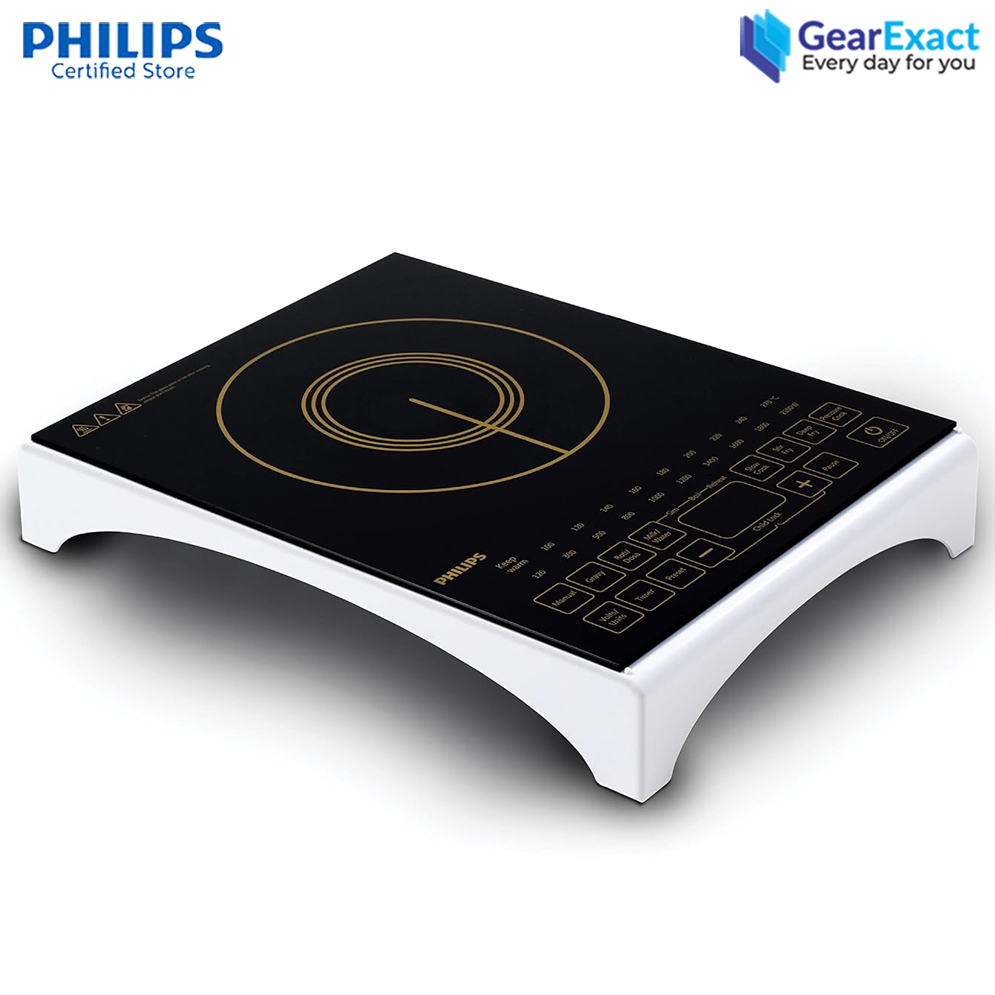 Picture of Philips HD4938/01 Induction Cooker Viva Collection with Sensor Touch and Full Crystal Glass