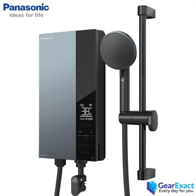 Picture of Panasonic DH-3UDP1MZ U-Mode, DC Pump Water Heater and Home Shower, Blissful Showers for Comfort & Wellbeing ( Dark Metallic Navy )