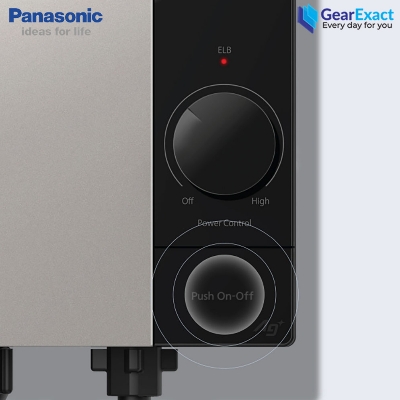 Picture of Panasonic DH-3UP1MS U Series Jet Pump Home Shower Blissful Showers for Comfort & Wellbeing ( Skin Silver )