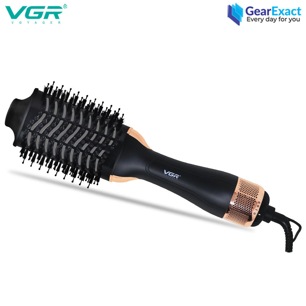 Picture of VGR V-492 Professional 3-in-1 Hot Air Brush, Styler, and Comb for Women ( Black )