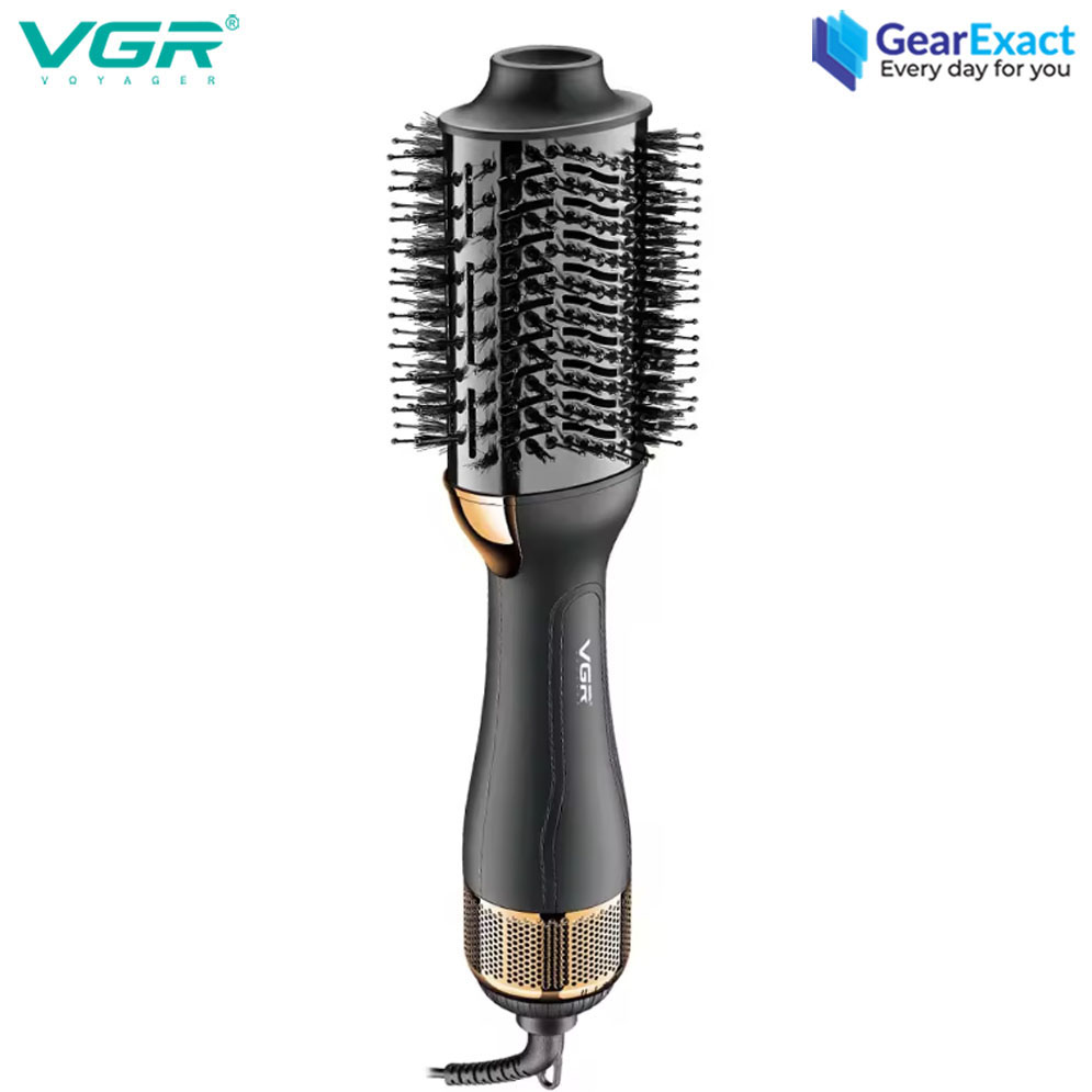 Picture of VGR V-492 Professional 3-in-1 Hot Air Brush, Styler, and Comb for Women ( Black )