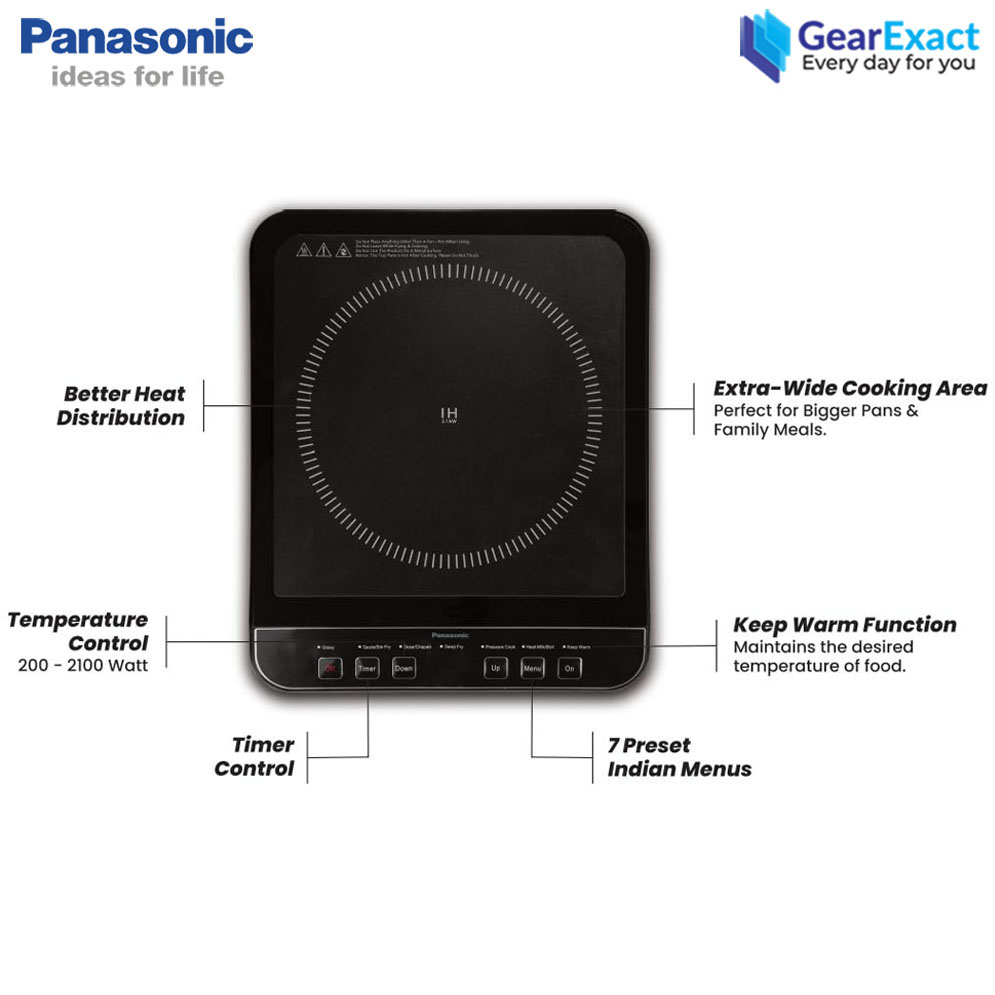 Picture of Panasonic KY-A112AKFD Induction Stove Automatic Voltage Regulator and Safety Cut Off