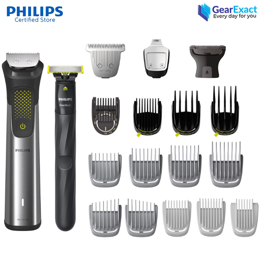 Picture of Philips MG9553/15 All-in-One Face, Hair & Body Grooming 20-in-1 Trimmer Set Series 9000 for Men