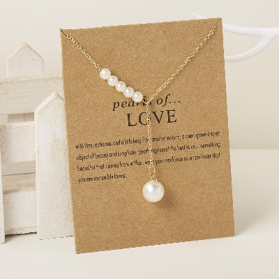 Picture of Fresh Genuine Pearl Choker Cream Freshwater Pearl Necklace (Antique White )