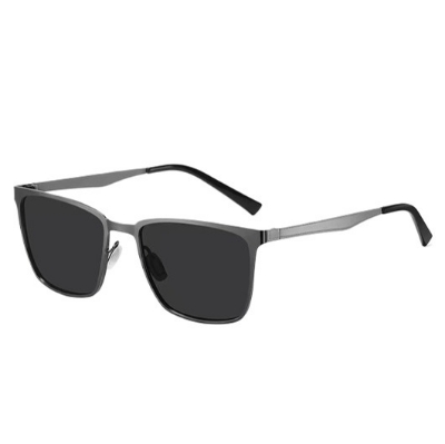 Picture of Vintage Anti-Reflective Mirror Men Outdoor Polarized Uv400 Sunglasses (Black )
