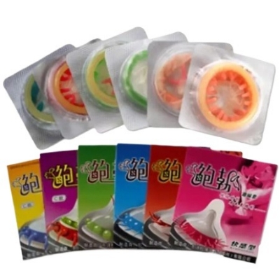 Picture of Spikes Heads Tendrils Special Sensation Condoms - 5 pcs (Multicolor )