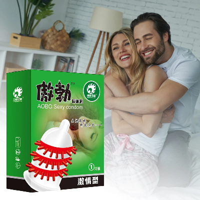 Picture of AOBO Special-shaped Imported Fun Condoms - 1 Pc