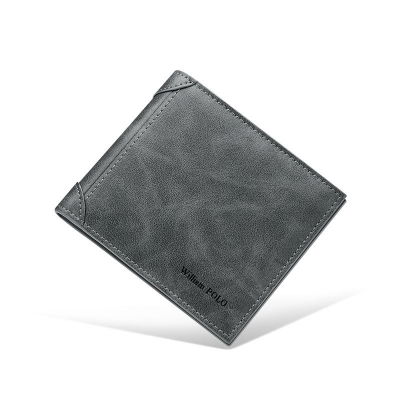 Picture of Williampolo Fortify Fold Men's Short Wallet (Light Ash )