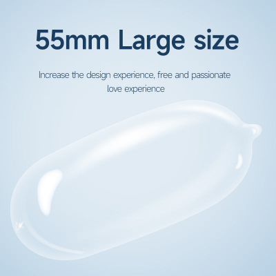 Picture of GJG 001 Hyaluronic Acid Large Smooth Ultra Thin Condoms - Gold 3Pcs Pack (Gold 001 (3Pcs) )