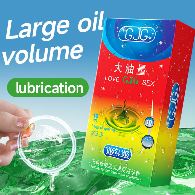 Picture of GJG10 Classic Series Thin Large Double Layer Lubrication Condoms - 10pcs Pack (A lot of oil )