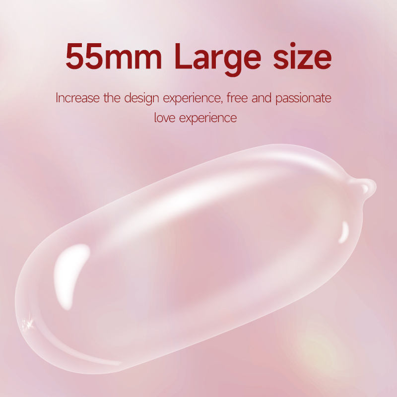 Picture of GJG XXL Big Size Contraception Latex Thin Delay Condoms-10Pcs/Box (XXL-Red 10Pcs )