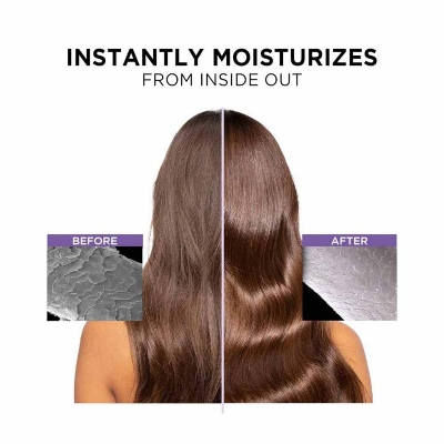 Picture of L’Oréal Paris Moisture Filling Shampoo, With Hyaluronic Acid, For Dry & Dehydrated Hair, Adds Shine & Bounce, Hyaluron Moisture 72H, 400ML