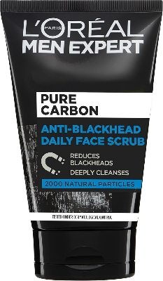 Picture of L'Oréal Paris Men Expert Pure Charcoal Anti-Blackhead Daily Face Scrub 100ml