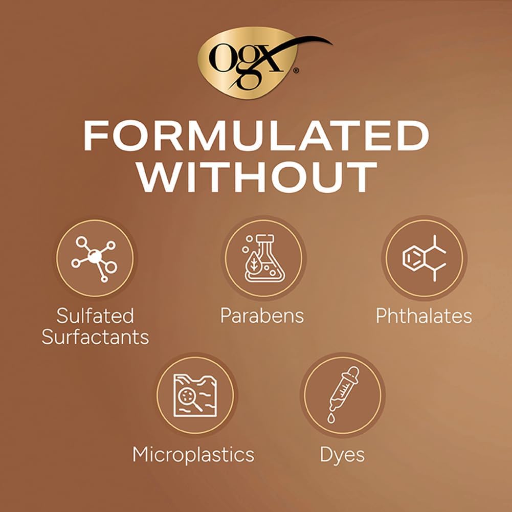 Picture of OGX Brazilian Keratin Smooth Shampoo, 385ml