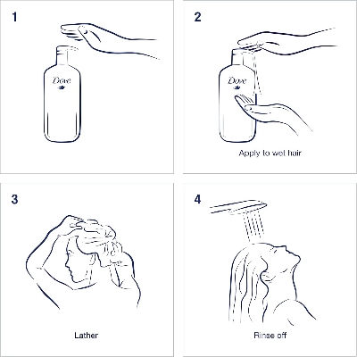 Picture of Dove Damage Therapy Daily Moisture Shampoo 1.18 Ltr