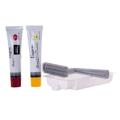 Picture of Bigen Speedy Hair Color, Natural Black 881 (40g + 40g) made in japan