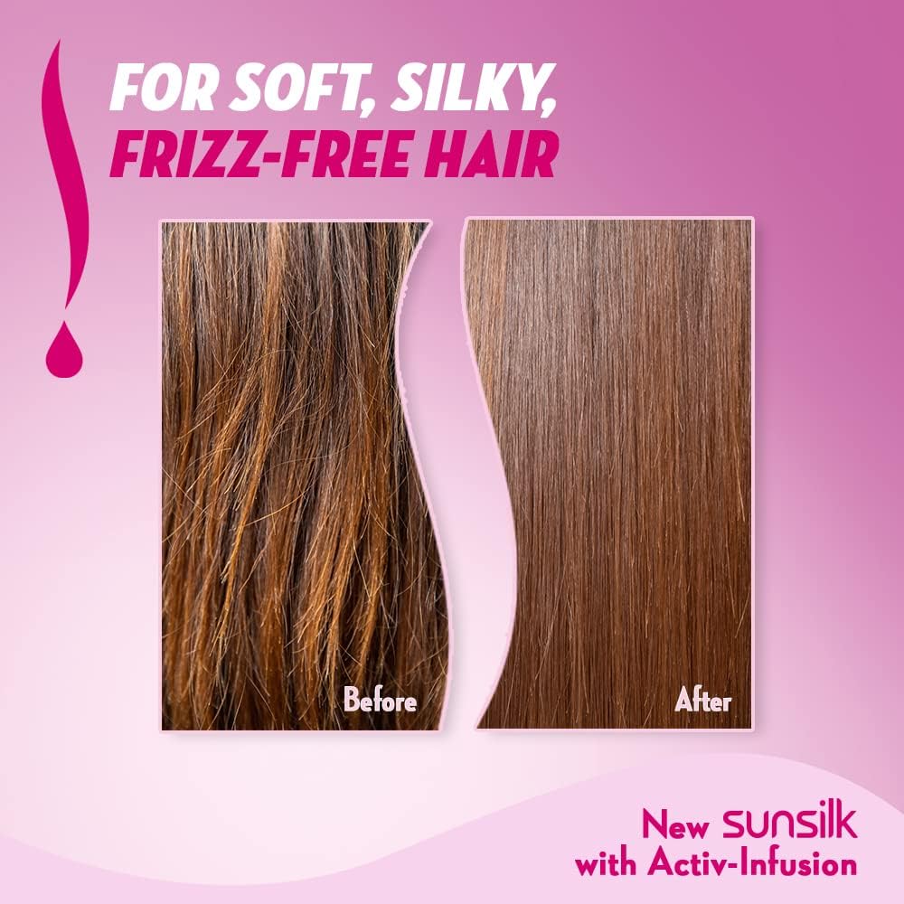 Picture of SUNSILK Shampoo, Hair Care For Weak & Dull Hair, Strength & Shine With Provitamin B5, Argenine & Coconut Oil 700ml,