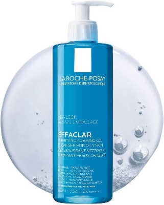 Picture of La Roche-Posay Effaclar Acne Foaming Cleansing Gel for Oily and Acne Prone Skin 400ml