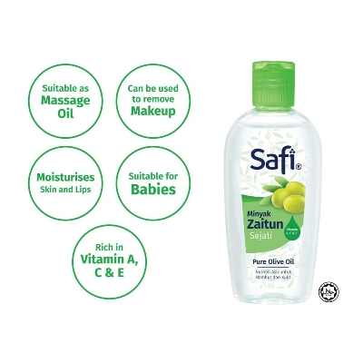 Picture of Safi Minyak Zaitun Sejati Pure Olive Oil with Vitamin A. C & E (Made in Malaysia)280ml