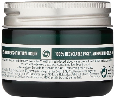 Picture of The Body Shop Edelweiss Intense Smoothing Cream - Nourishing Day Moisturizer 50ml