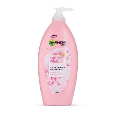Picture of Garnier Sakura White Serum Milk UV Body Lotion - 400ml