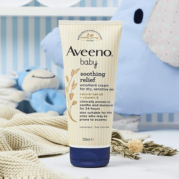 Picture of Aveeno Baby Soothing Relief Emollient Cream For Dry & Sensitive Skin 150ml