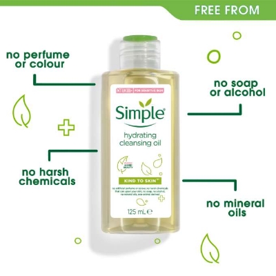Picture of Simple Kind to Skin Hydrating Cleansing Oil