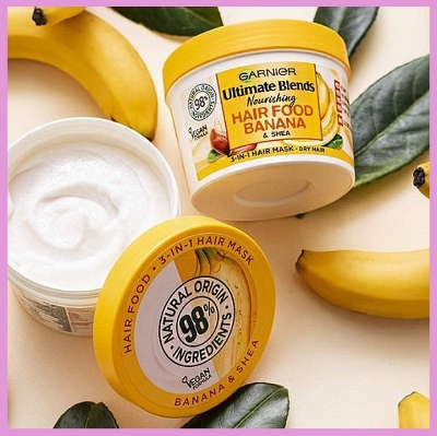 Picture of Garnier Nourishing Banana Hair Food 400ml
