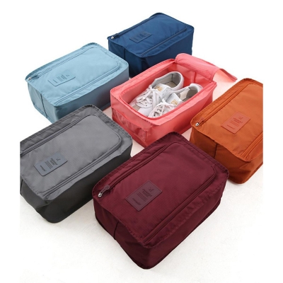 Picture of Easy Travel Waterproof Portable Shoes Storage Bag( Red )