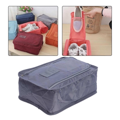Picture of Travel Waterproof Portable Shoes Storage Bag Organizer Bag( Silver )