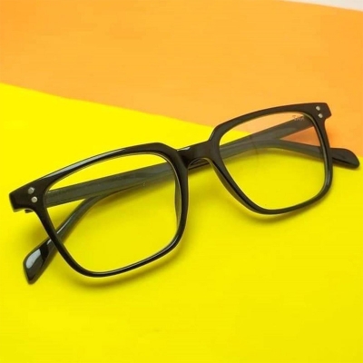 Picture of Best Selling Lens Changeable for Set Power Glass/White Glass For Men and Women( Black )