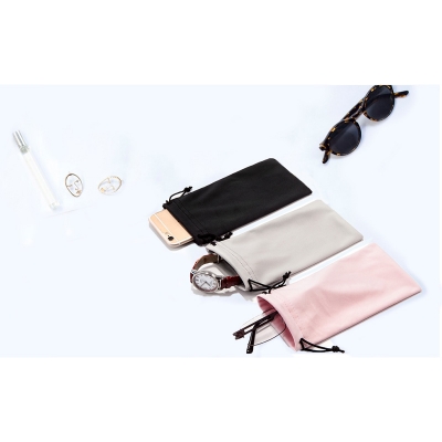 Picture of Pocket Cloth Eyeglasses Eyewear Accessories Glasses Pouch Sunglasses Bag 3pcs