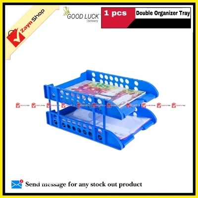 Picture of Good Luck Double Organizer file Tray