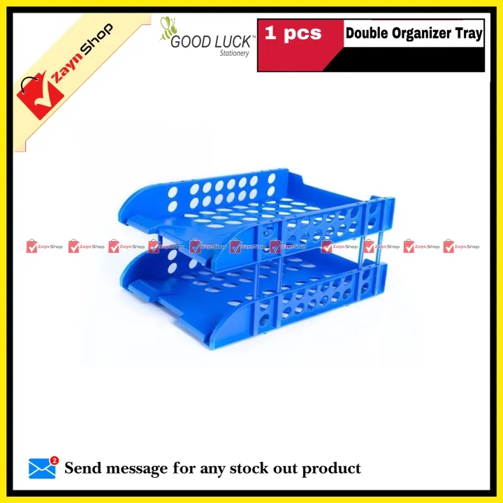 Picture of Good Luck Double Organizer file Tray