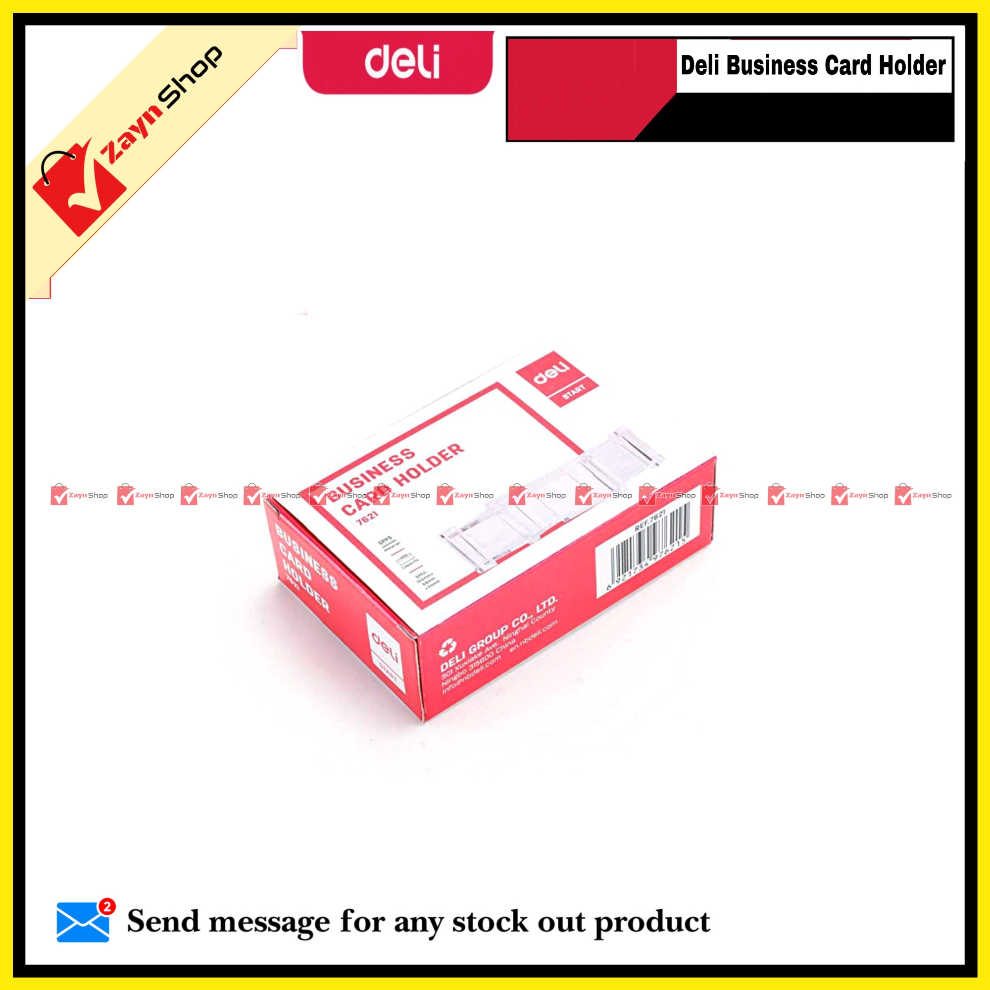 Picture of Deli Business Card Holder E7621