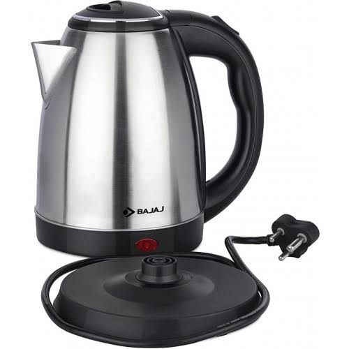 Picture of Bajaj Ectric kettle 2 Liter  water heater kettle electric stainless steel electric kettle(Silver)