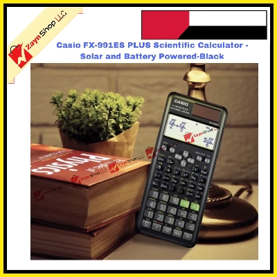 Picture of Casio FX-991ES PLUS- Scientific Calculator - Solar and Battery Powered-Black