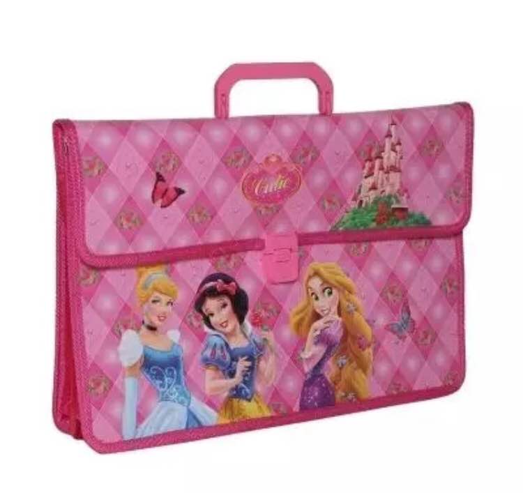 Picture of Beautiful Exam File Bag / Handle File / Documenst Carrier Bag / Printed File Bag / Cartoon File For School Random design 1pcs