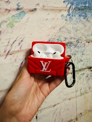 Picture of Only Case Premium Artificial AirPods Pro- 2nd Generation Premium Earbuds Protective Cover Box  Random color