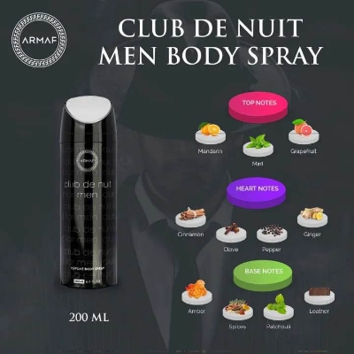 Picture of Armaf Body Spray Club De Nuit 200ml