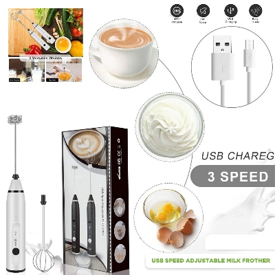Picture of Electric Coffee Frother Milk Foamer USB Rechargeable
