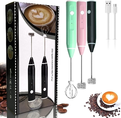 Picture of Electric Coffee Frother Milk Foamer USB Rechargeable