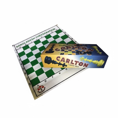 Picture of Chess Guti - Carlton  with Bangladesh Chess Federation Board - Multicolor