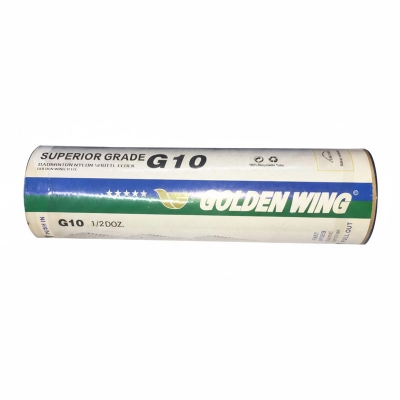 Picture of Badminton Shuttle Cock - Nylon - Superior Grade G10 - 6Pcs - White - White