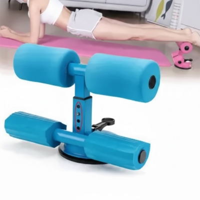 Picture of Self-Suction Sit-up Bar Assistor - Gym Workout Fitness Equipment - Red - Red