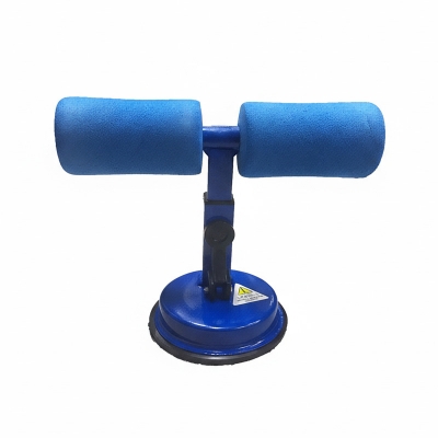 Picture of Self-Suction Sit-up Bar Assistor - Gym Workout Fitness Equipment - Blue 2 - Black