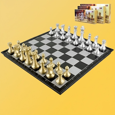 Picture of Chess Board - Magnetic & Folding - 4912-A - 14 inch - Multicolor