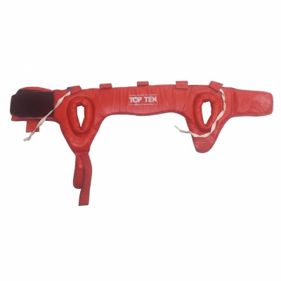 Picture of Boxing Headgear - Leather - Red - Red